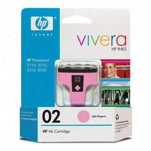 ..OEM HP C8775WN (HP 02) Light Magenta Ink Cartridge (350 page yield)