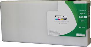 Epson T624700 Green Remanufactured Solvent Ink Cartridge (950 ml)