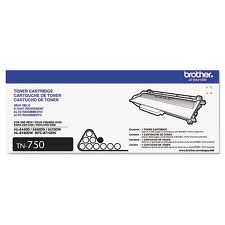 ..OEM Brother TN-750 Black, Hi-Yield, Toner Cartridge (8,000 page yield)