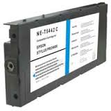 Epson T544200 Cyan, Hi-Yield, Pigment Remanufactured Ink Tank, 220 mi