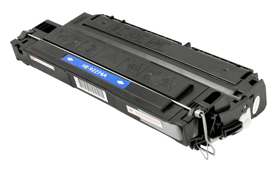 HP 92274A (HP 74A) Black Remanufactured Laser Toner Cartridge, (3,350 page yield)