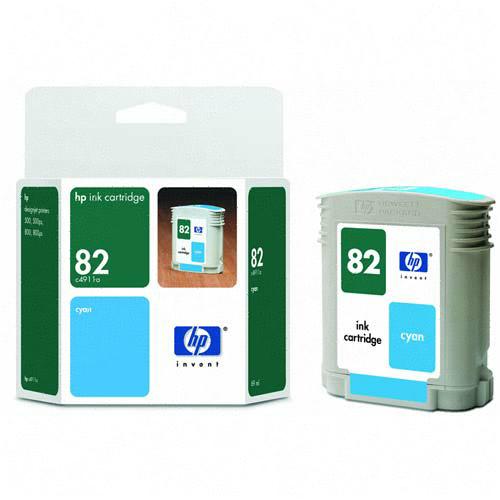 ..OEM HP C4911A (HP 82) Cyan, Hi-Yield, Ink Cartridge