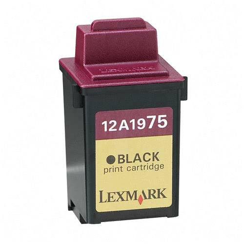 .Lexmark 12A1975 (#75) Black Remanufactured Inkjet Cartridge (600 page yield)