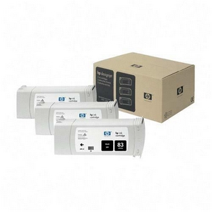 ..OEM HP C5072A (HP 83) UV Black 3-Ink Multipacks