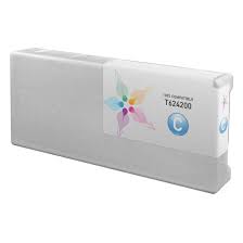 Epson T624200 Cyan Remanufactured Solvent Ink Cartridge (950 ml)
