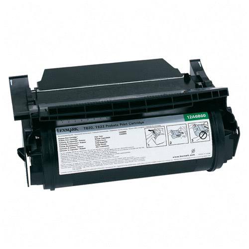 ..OEM Lexmark 12A6860 Black, Return Program, Print Cartridge (10,000 page yield)