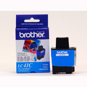 ..OEM Brother LC-41C Cyan Inkjet Cartridge (400 page yield)