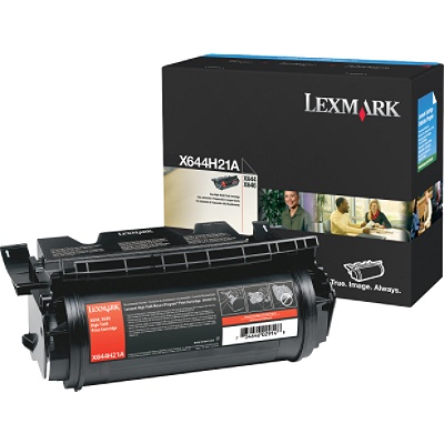 ..OEM Lexmark X644A21A Black Print Cartridge (10,000 page yield)