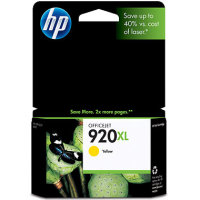 ..OEM HP CD974AN (HP 920XL) Yellow, Hi-Yield, Inkjet Printer Cartridge (700 page yield)