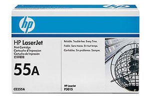 ..OEM HP CE255A (HP 55A) Black Toner Printer Cartridge (6,000 page yield)