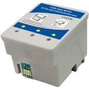 .Epson T037020 Tri-Color Remanufactured Inkjet Cartridge