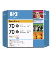 ..OEM HP CB340A (HP 70) Photo Black, Twin Pack, Ink Cartridges