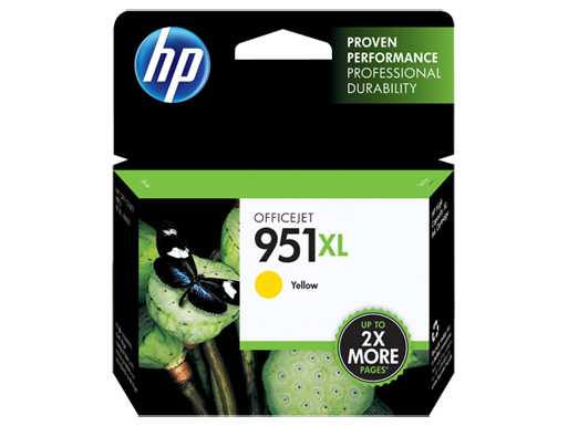 ..OEM HP CN048AN (HP 951XL) Yellow, Hi-Yield, Inkjet Cartridge (1,500 page yield)