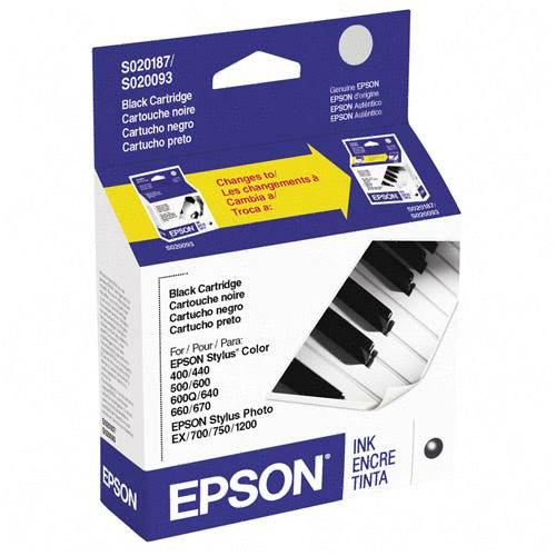 ..OEM Epson S187093 Black Ink Jet Cartridge (370 page yield)