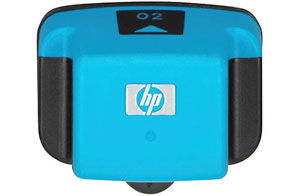 ..OEM HP C8730WN (HP 02XL) Cyan, Hi-Yield, Inkjet Cartridge (600 page yield)