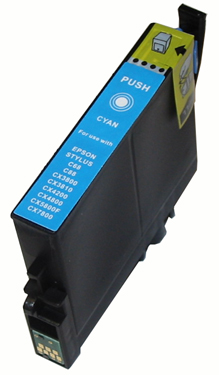 Epson T060220 Cyan Remanufactured Inkjet Cartridge (600 page yield)