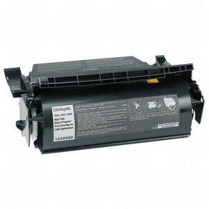 ..OEM Lexmark 12A6869 Black, Hi-Yield, Labels, Return Program, Print Cartridge (30,000 page yield)