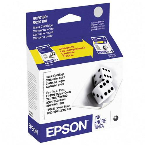 ..OEM Epson S189108 Black Ink Jet Cartridge