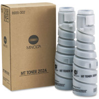 Konica Minolta 8936202 (204A) Black, 2 Pack, Compatible Toner Bottles (11,500 X 2 page yield)