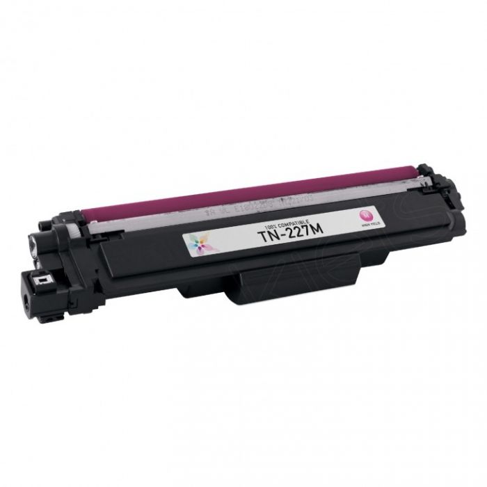 .Brother TN-227M Hi Yield Compatible Magenta Toner Cartridge (2,300 page yield)