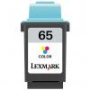 .Lexmark 16G0065 (#65) Tri-Color Remanufactured Inkjet Cartridge (470 page yield)