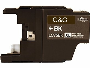 .Brother LC-75BK Black Compatible Ink Cartridge (1,200 page yield)