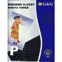 G&G NP-G2421 8x11 Glossy Inkjet Photo Paper, 57 lbs (20 sheet pack)