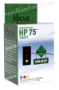 HP CB337WN (HP 75) Tri-Color Remanufactured Inkjet Cartridge (170 page yield)