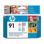 ..OEM C9462A (HP 91) Light Magenta / Light Cyan  Printhead