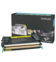 ..OEM Lexmark C734A1YG Yellow, Return Program, Toner Cartridge (6,000 page yield)