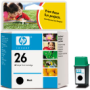 ..OEM HP 51626A (HP 26) Black Print Cartridge, 40ml (795 page yield)